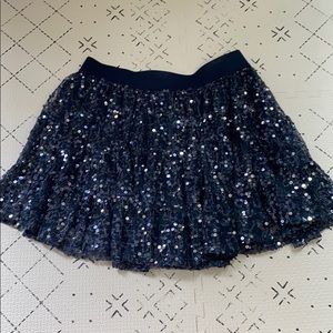 MINI SEQUINED SKIRT